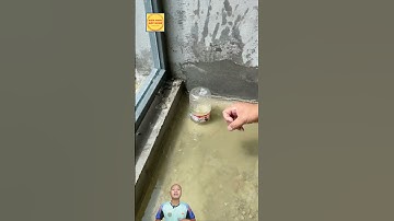cách thoát nước kể cả ống xả nước ở trên cao | mẹo thoát nước 😱👷‍♂️#_xây_dựng #xây_dựng #kiến_thức