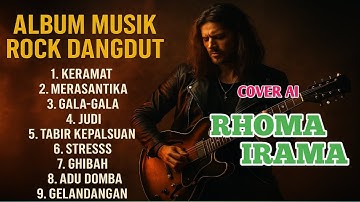 KUMPULAN LAGU ROCK DANGDUT|| RHOMA IRAMA, KERAMAT, JUDI, GELANDANGAN, PALING VIRAL #fullalbum #cover