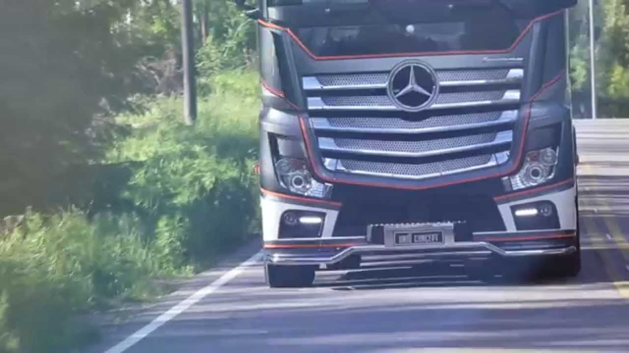 UniQ Concept Mercedes-Benz Actros Limited Edition - YouTube