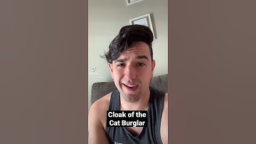 5e magic item for Rogues. Cloak of the Cat Burglar￼