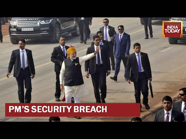 First Video Of PM Modi's Security Lapse Emerges, PM Waited In His