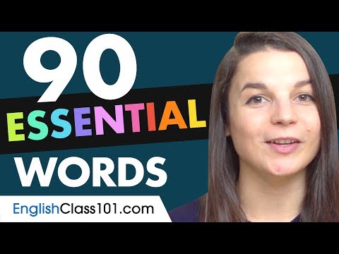 90 English Words You&rsquo;ll Hear in Conversations!