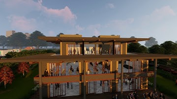 Community Center Design C | Lumion 8 | Architecture | Walkthrough