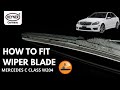 Mercedes C class W204 How To Change Wiper Blades Heyner Hybrid