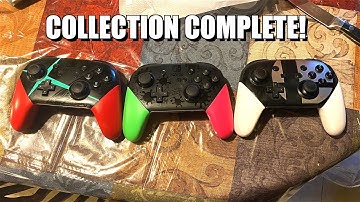 Unboxing Nintendo Switch Pro Controller - Splatoon 2 Limited Edition