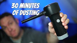 Sukadar Compressed Air Electric Duster Review  - Replaces Compressed Air for keyboards and computers