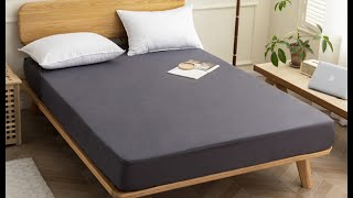 breathable mattress cover waterproof fitted sheet mattress topper zipped mattress protector