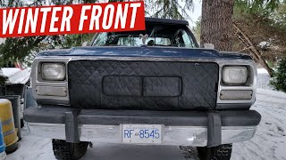 Winter Front Grille Cover | 1st Gen Cummins