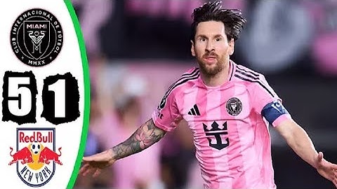ملخص مباراه انتر ميامي وريد بول اليوم 5/1🔥 |ملك ميامي يضرب من جديد.. ريد بول تحت أقدام ميسي 🔥