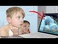 my sons uncensored REACTION to BIRTH video!