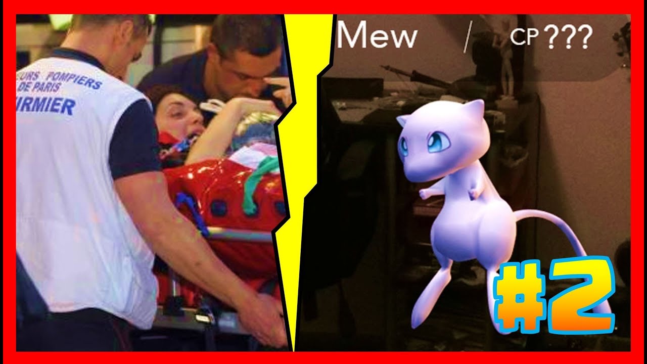 ACCIDENT DE LA ROUTE ET CAPTURE DE MEW !! - POKEMON GO FRANCAIS