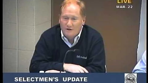 3/22/16 Foxborough Board of Selectmen Meeting