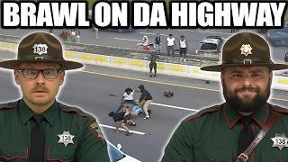 High Speed Crash Followed by 50 Person BRAWL - EP 374