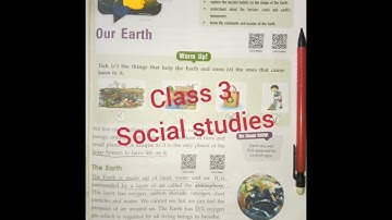 Class 3 Social Studies | Chapter 2: Our Earth | Easy Explanation for Kids #tutionteachera2z