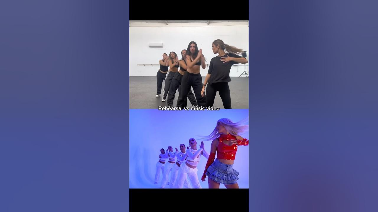 Rehearsal ➡️ final music video #dance#choreo #choreography #musicvideo #beforeandafter #rehearsals Rehearsal ➡️ final music video #dance#choreo #choreography #musicvideo #beforeandafter #rehearsals