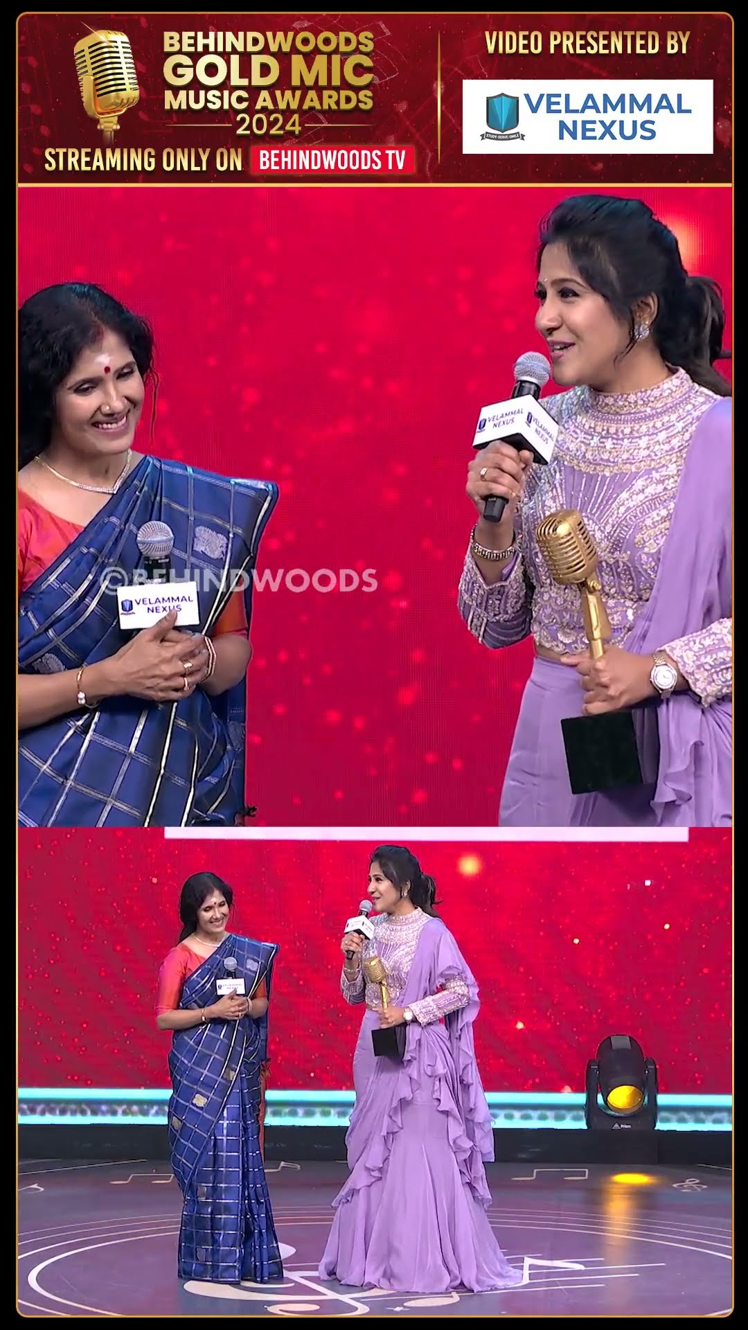 'பயங்கரமா இருக்கே இந்த Bonding ' ? Anuradha-வை  புகழ்ந்த Shweta Mohan