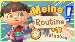 Meine TÄGLICHE Routine in ANIMAL CROSSING NEW HORIZONS - Tipps gegen Langeweile!