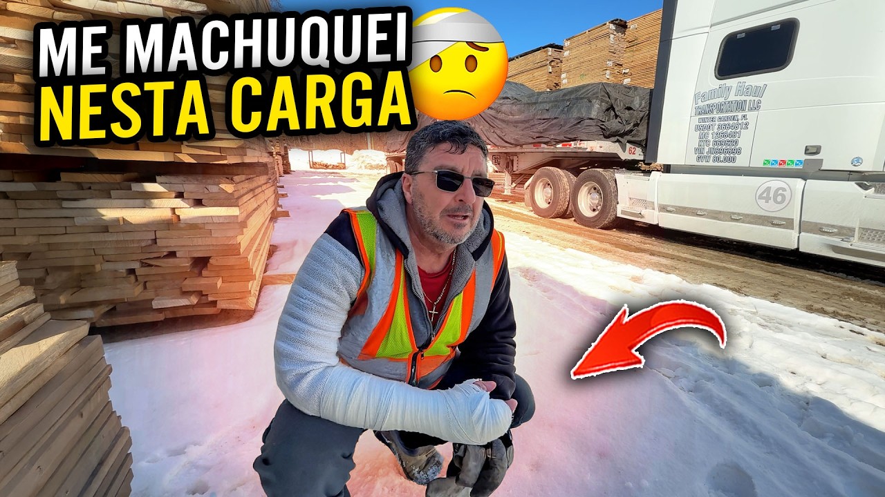 ME ACIDENTEI NESTA CARGA ! Socorro 🙈🇺🇸
