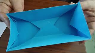 Vaso y caja de papel TECNICA DE PLEGADO ORIGAMI tercer grado EDUCACION ARTISTICA