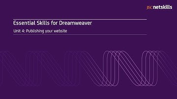 Dreamweaver: Web Publishing