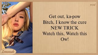 ROSÉ new trick Letra
