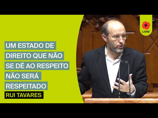 Um Estado de Direito que não se dê ao respeito não será respeitado