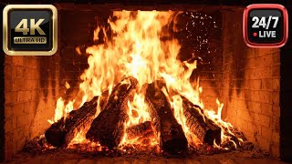 🔥 HELLFIRE Inferno 4K (24/7 LIVE). Crackling Fire Sounds, Pure Relaxation, and Deep Sleep Ambience screenshot 5