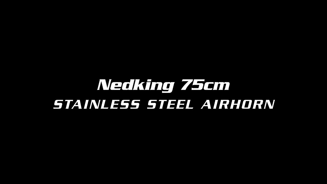 Nedking Stainless Steel Airhorn 75cm sound
