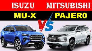ALL NEW Isuzu MU-X Vs ALL NEW  Mitsubishi PAJERO SPORT | Which one is Better ?