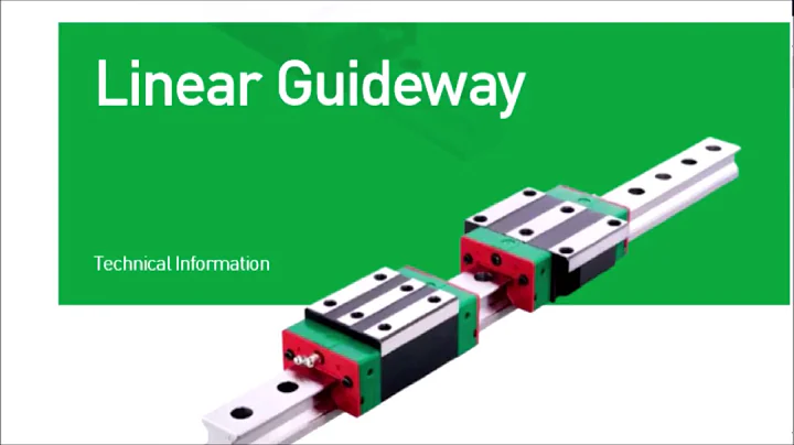 Selecting  linear Guideways