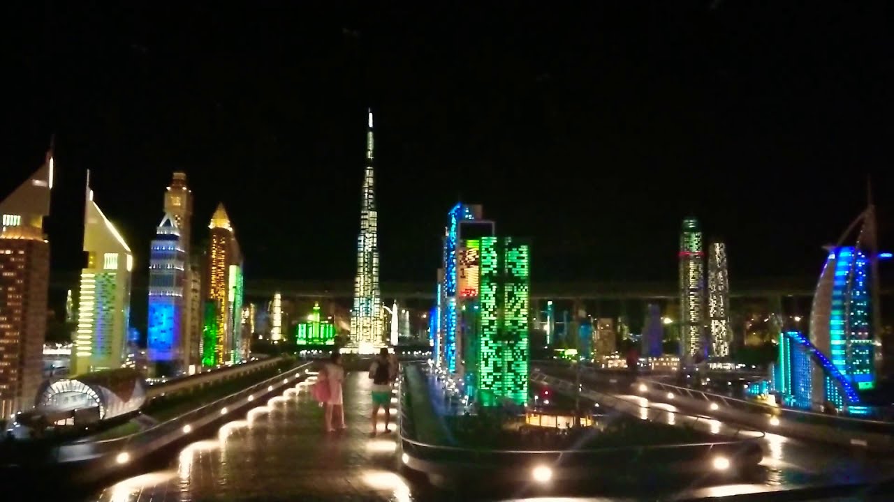 Lightshow Legoland Dubai - Miniland