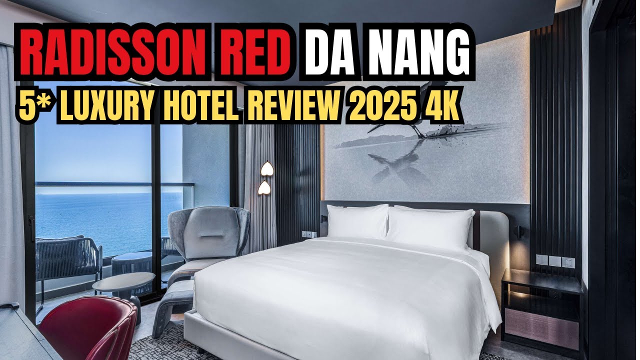 Radisson Red Danang Vietnam 🇻🇳 5 Star Luxury Hotel Ocean Front Suite [4K Review] 2025