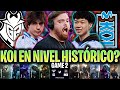 KOI EN SU MÁXIMO NIVEL HISTÓRICO?😱IBAI SE UNE AL STREAM!🔥 - G2 vs KOI Game 2 LEC 2025 FINAL KNEKRO