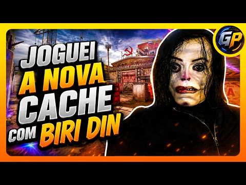 Joguei a nova Cache com Biri Din no Counter strike 2