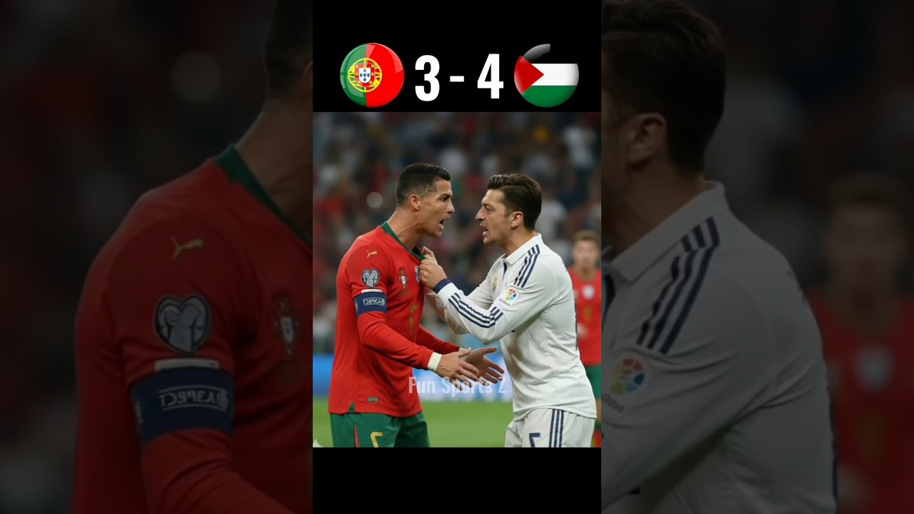 Portugal vs Palestine world cup semifinal 2050 imaginary goal 