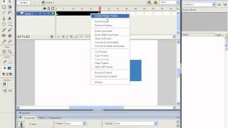 create motion tween with rotate