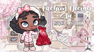 My Night Routine As A Fashion Design Student Avatar World