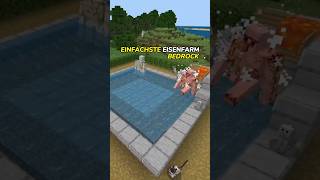 (NEU) Einfachste EISENFARM BEDROCK! [400 ITEMS/STD] #minecraft