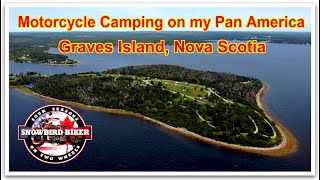 Graves Island Provincial Park And Campground Nova Scotia. Motorcycle Camping On My Pan America