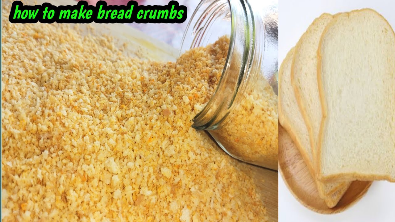 ব্রেড ক্রাম্ব তৈরির সহজ রেসিপি Bread Crumbs Recipe Bangla How to