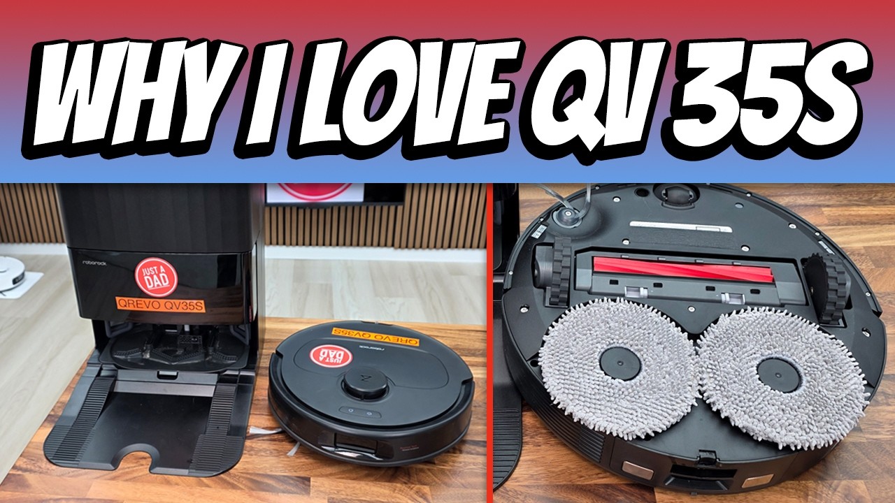 Roborock QV 35S Robot Vacuum & Mop QUICK REVIEW - Features & what I love!