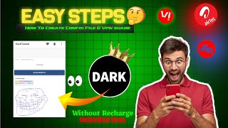 2 Easy steps Me bnao CONFIG FILE ✅ How share Vpn ⬅️ Full Details🗿Video screenshot 2