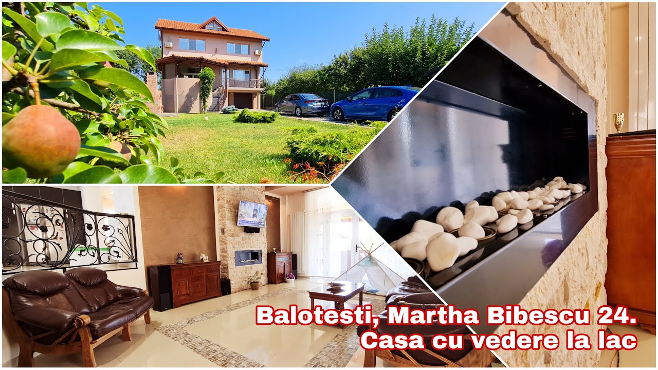 Balotesti, Martha Bibescu 24. Casa cu vedere la lac