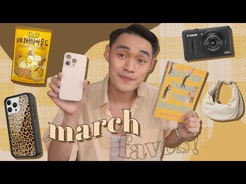 March Favorites 2025 💫 | Cedrix Eligio