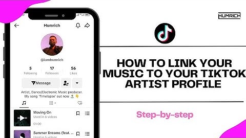 How To Link Music To TikTok Artist Profile | Claim TikTok Artist Profile