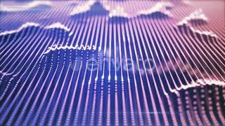 Retro Colorful Modern Design of Sound Wave | Motion Graphics - Envato elements
