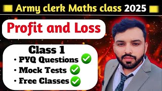 Army clerk maths Pyq 🪖🪖|| pervious year question