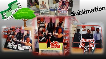 Sublimation on Dollar Tree #Canvas, #Paddle and #Mini Sandwich Board (wood wipeoff board)