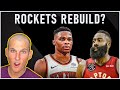 Rockets OFFSEASON plan, TRADES and new COACH to save Harden [ROCKETS REBUILD]