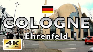 【4K】 Köln / Cologne 🇩🇪 Germany - Ehrenfeld Walking Tour